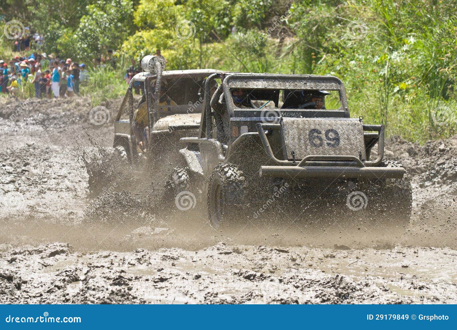 4X4 Racers through Mud in Ecuador Editorial Stock Image Image of