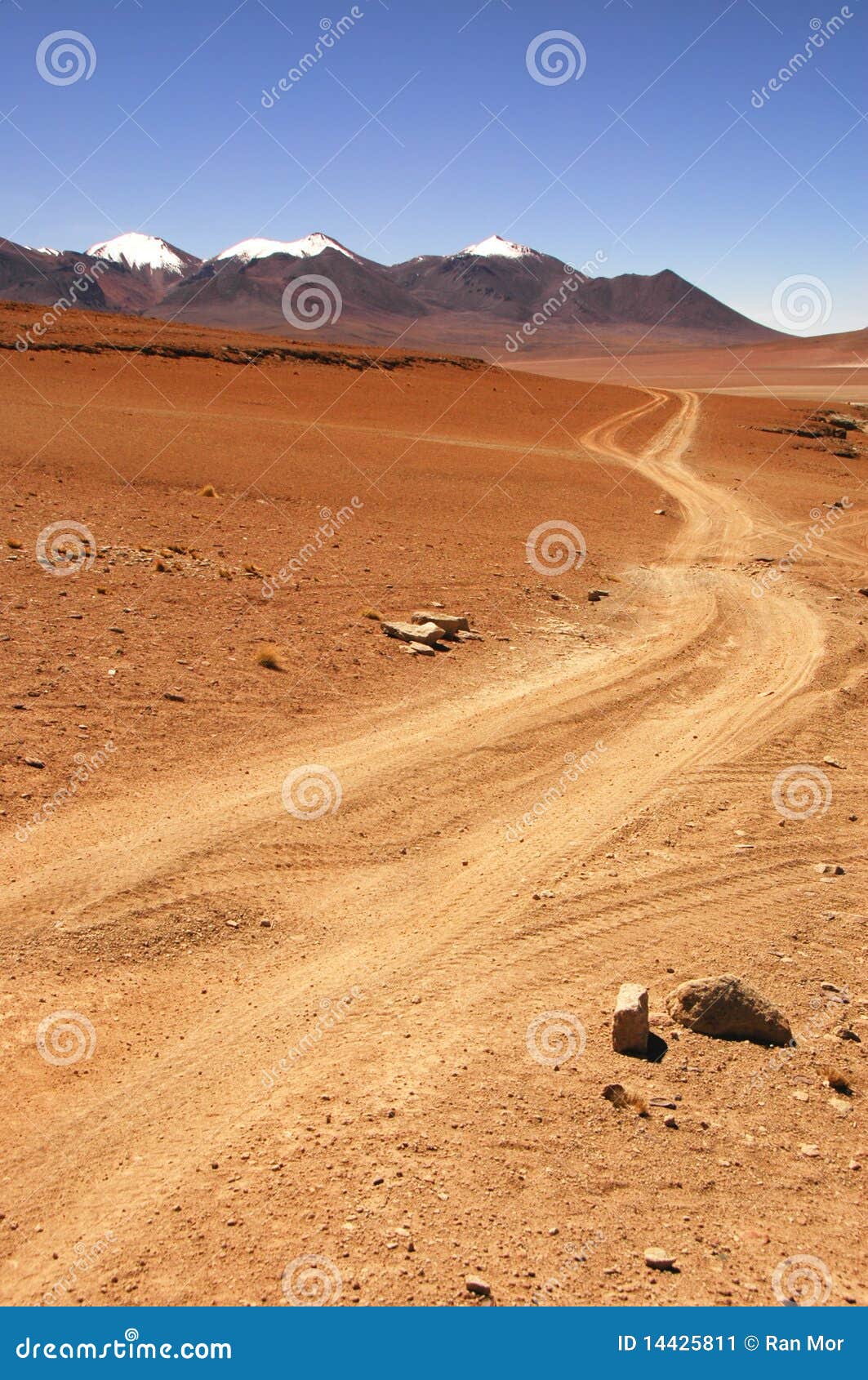 4x4 trail in the desert