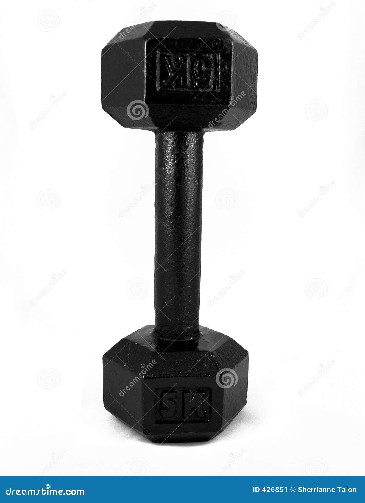 5 Kilogram Weight stock image. Image of black, heavy, weights - 426851