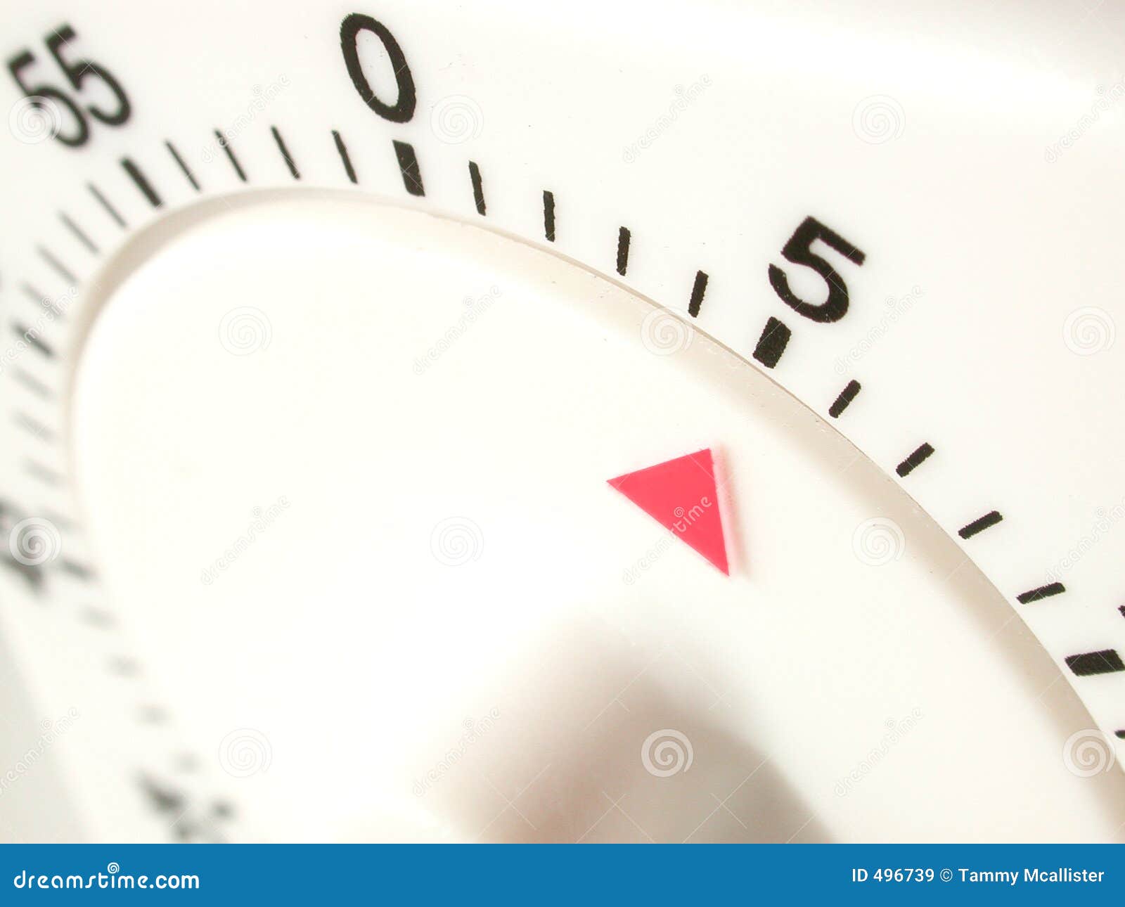 5 Minuten auf Timer stockbild. Bild von getrennt, anfang 496739