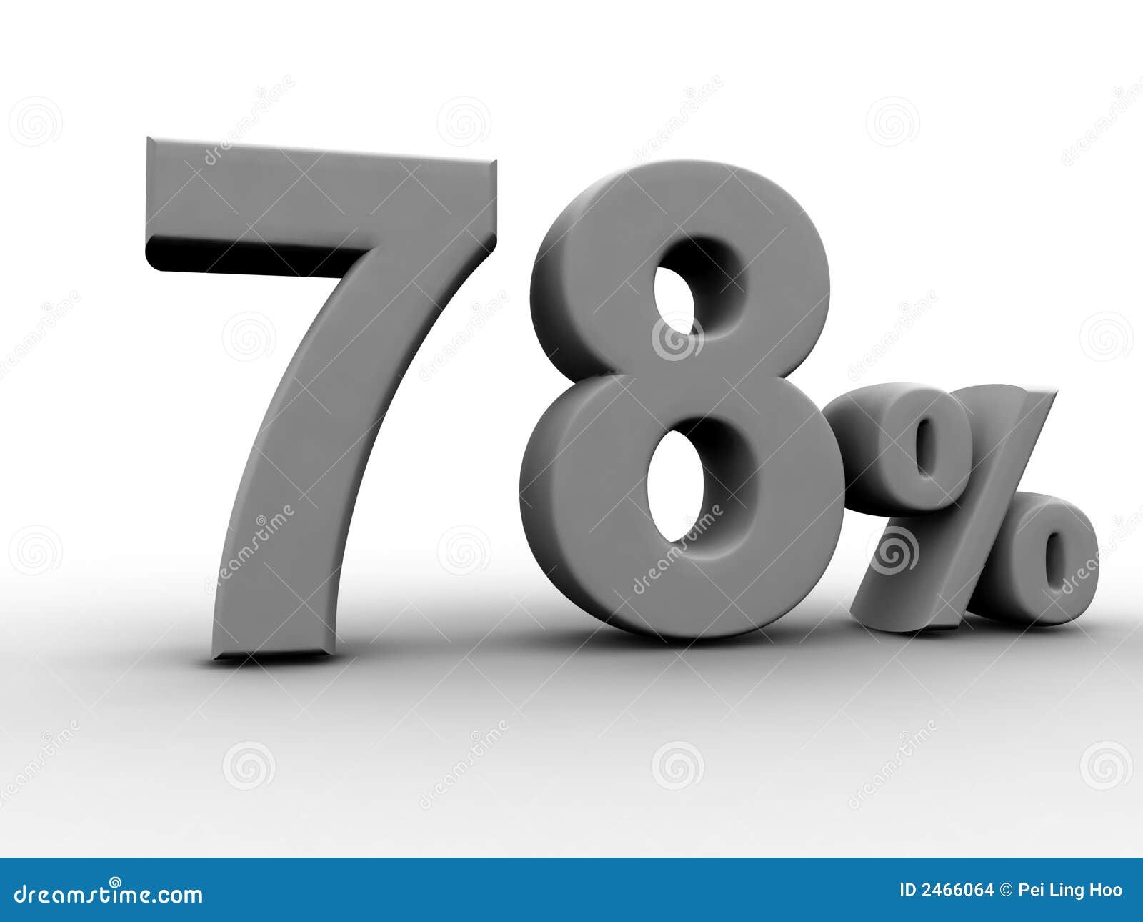 78 Percent Stock Illustration Illustration Of Sale Good 2466064