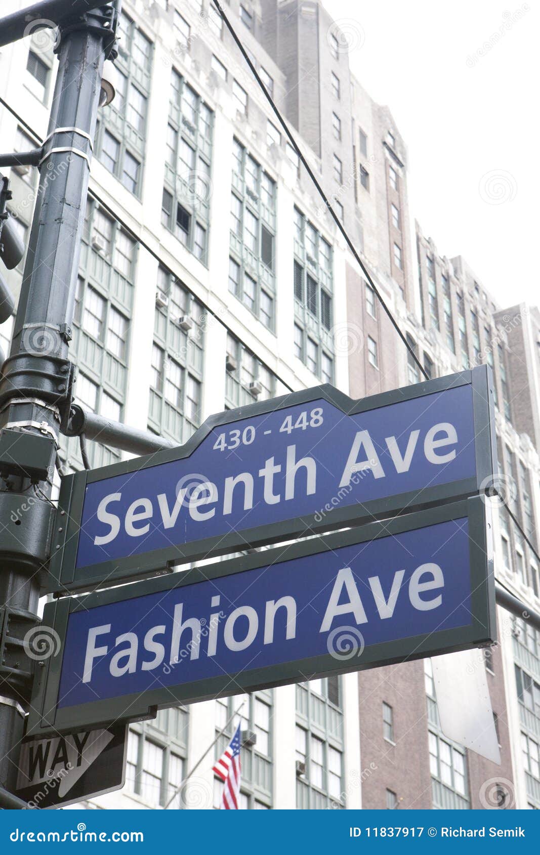 7th Avenue Royalty Free Stock Photography Image 11837917