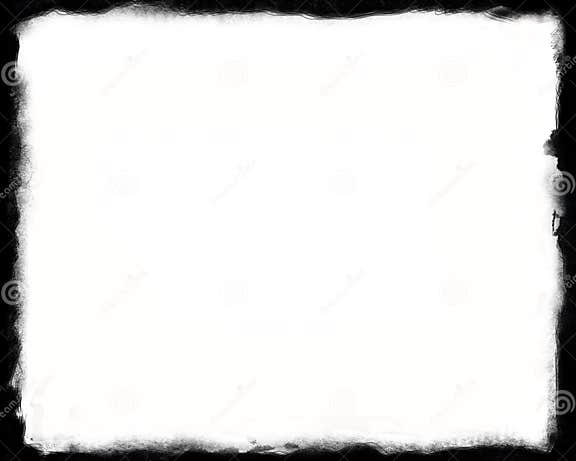 8x10 Unique Black and White Border Stock Illustration - Illustration of ...