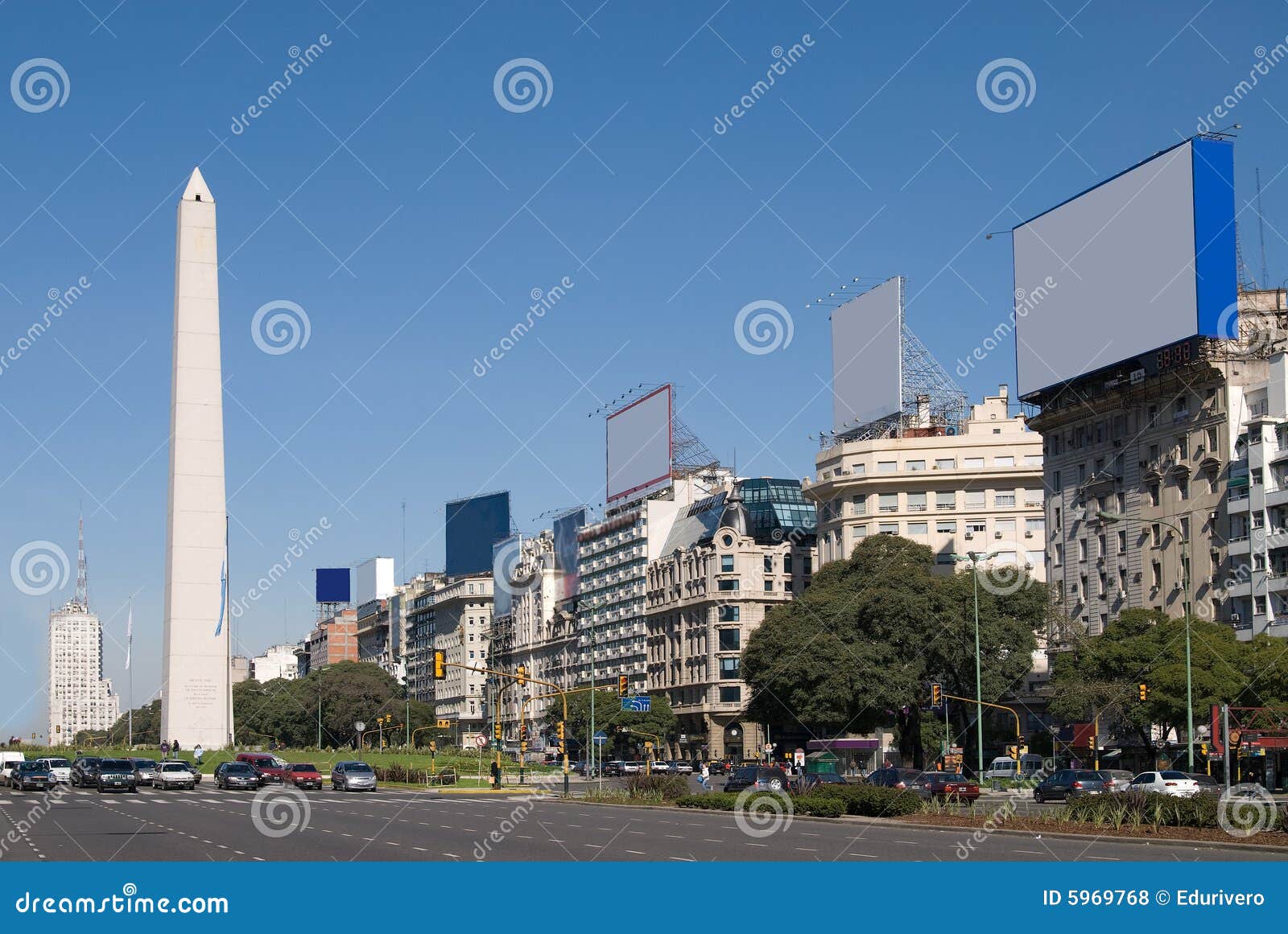 9 de julio avenue and the obelisk a major touristi