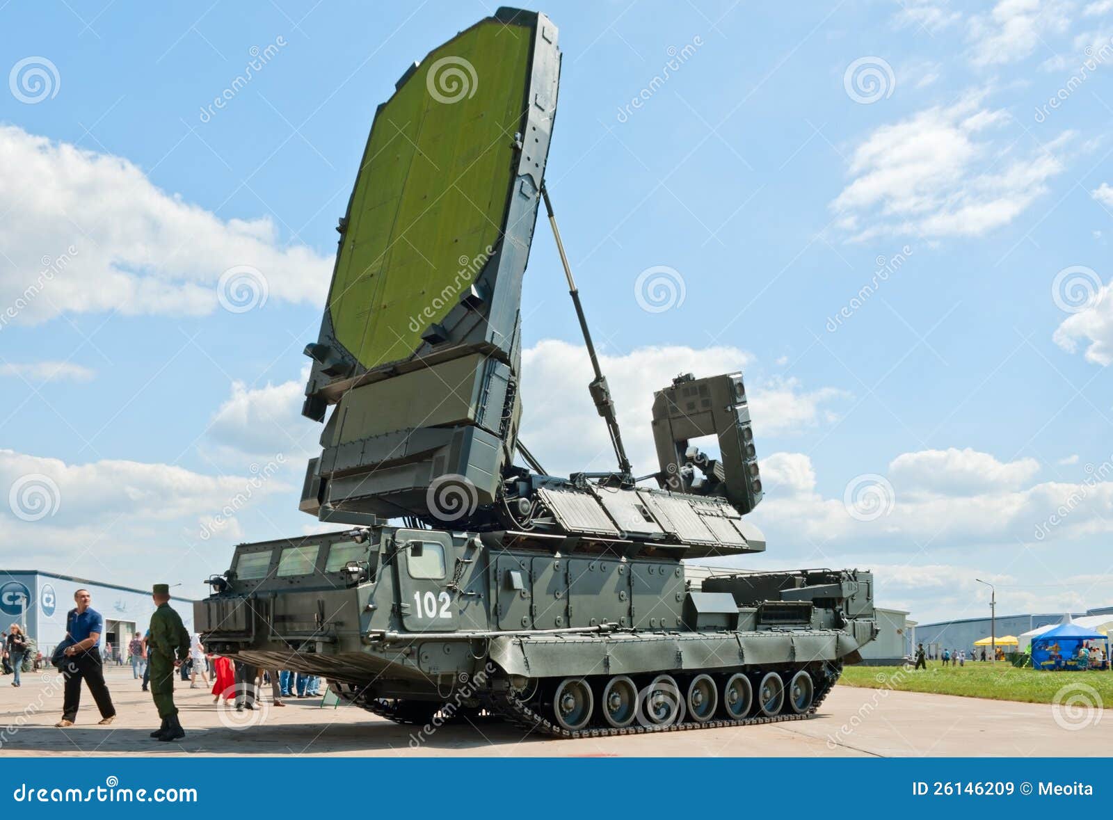 9S19 Imbir Radar Vehicle Editorial Stock Image Image 26146209