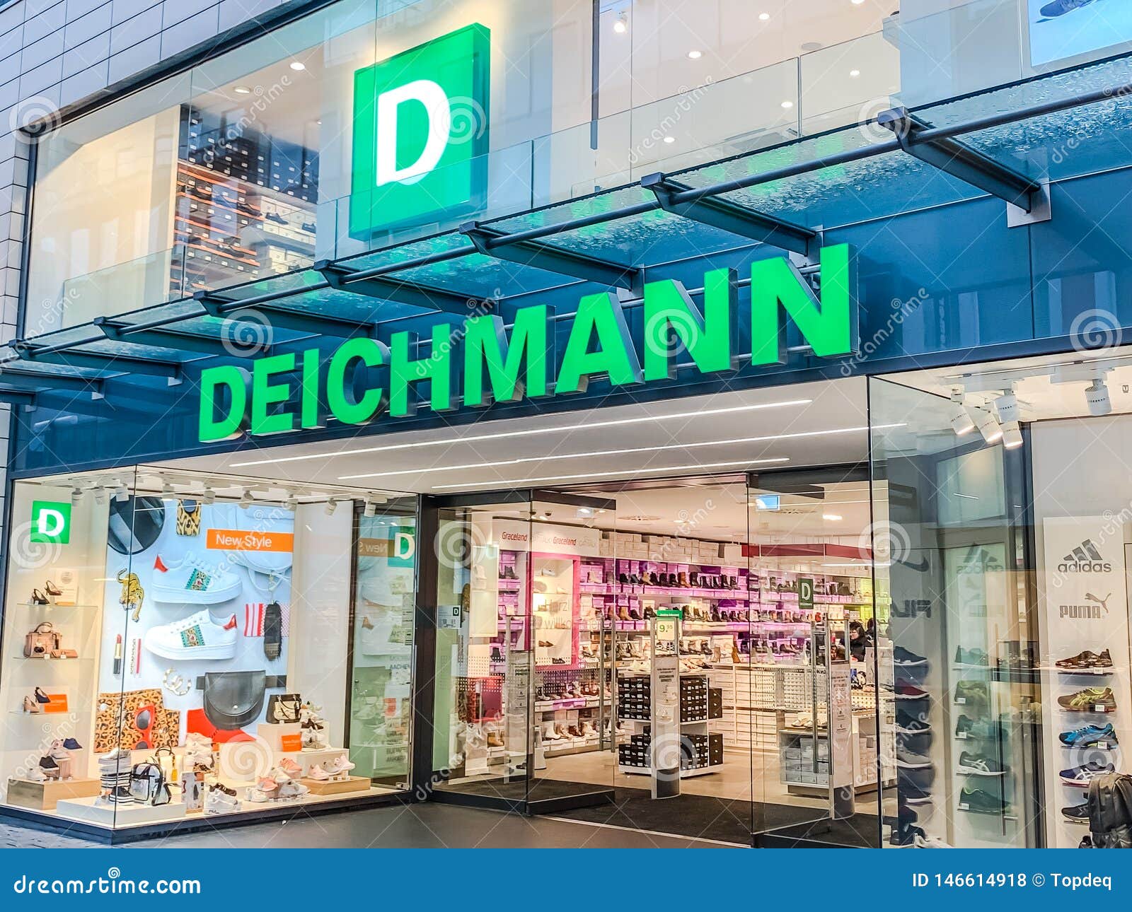 Deichmann Retail Footwear Brand Logo Editorial Stock Photo Image of sell, deichmann: 146614918