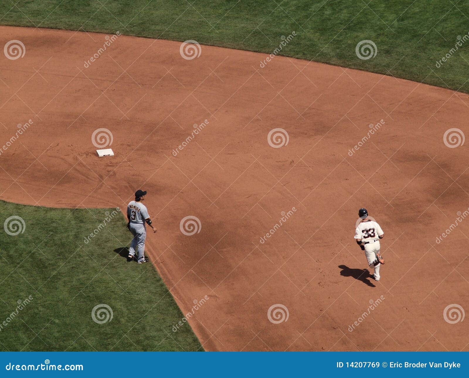 Aaron Rowand in a Home Run Trot Editorial Stock Image - Image of