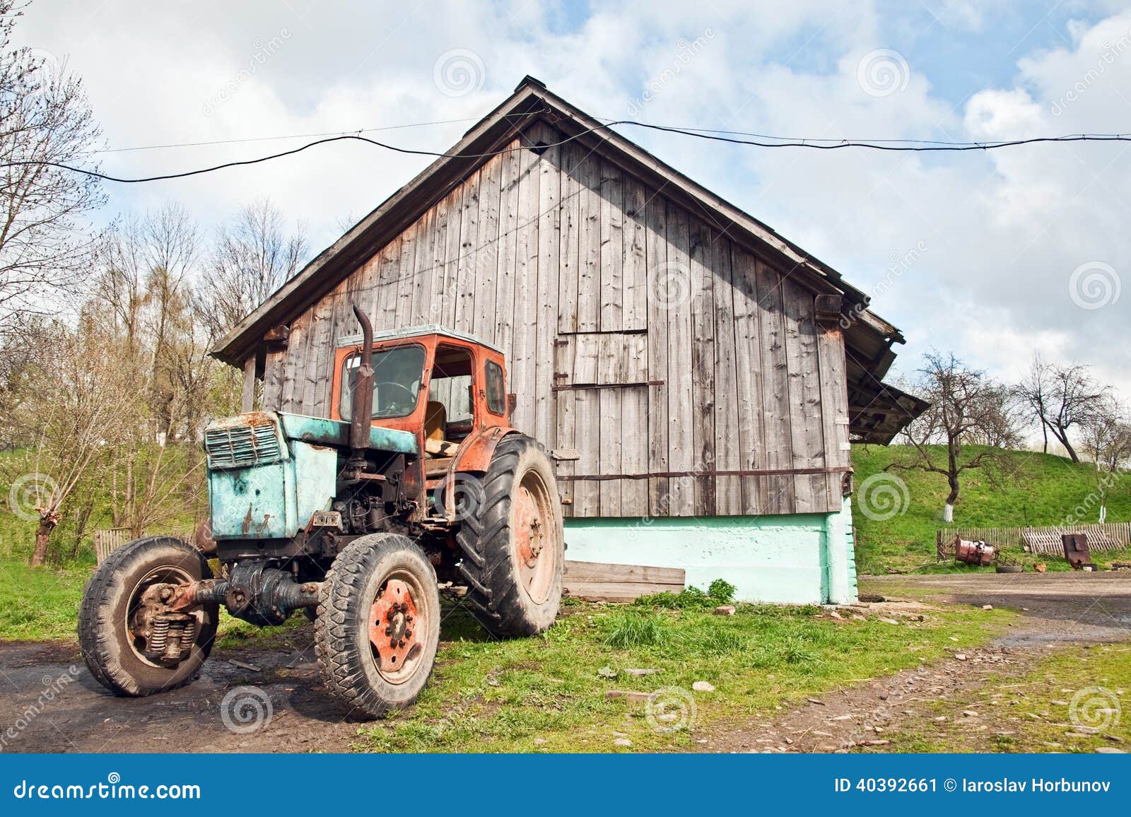 Abandoned Agricultural Machinery Stock Image Image of devastation, abandonment 40392661