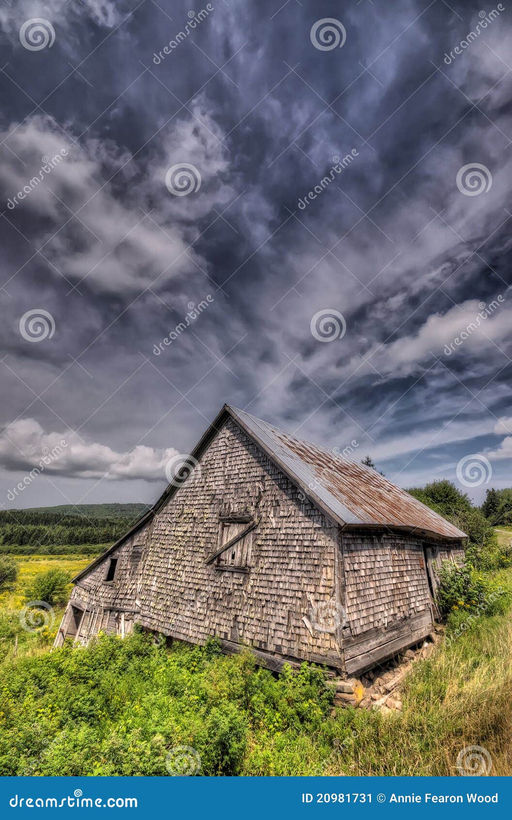 Abandoned Barn, Rural New Brunswick Stock Image Image of construction
