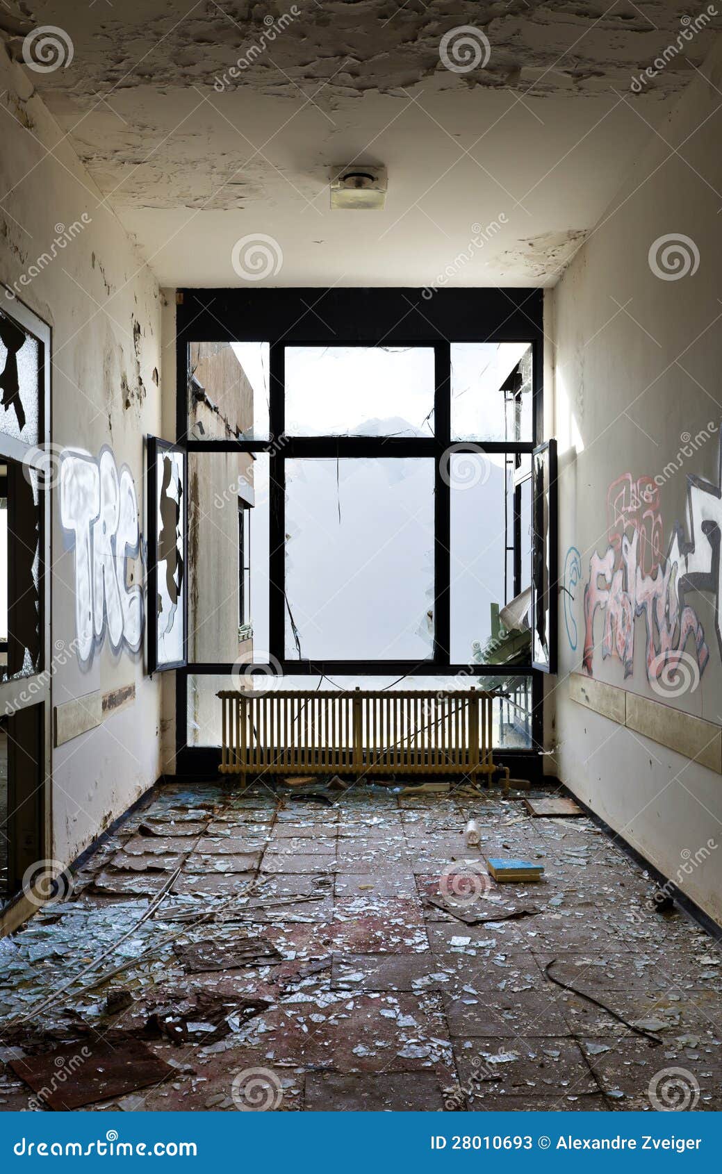 Abandoned building stock image. Image of floor, deserted - 28010693