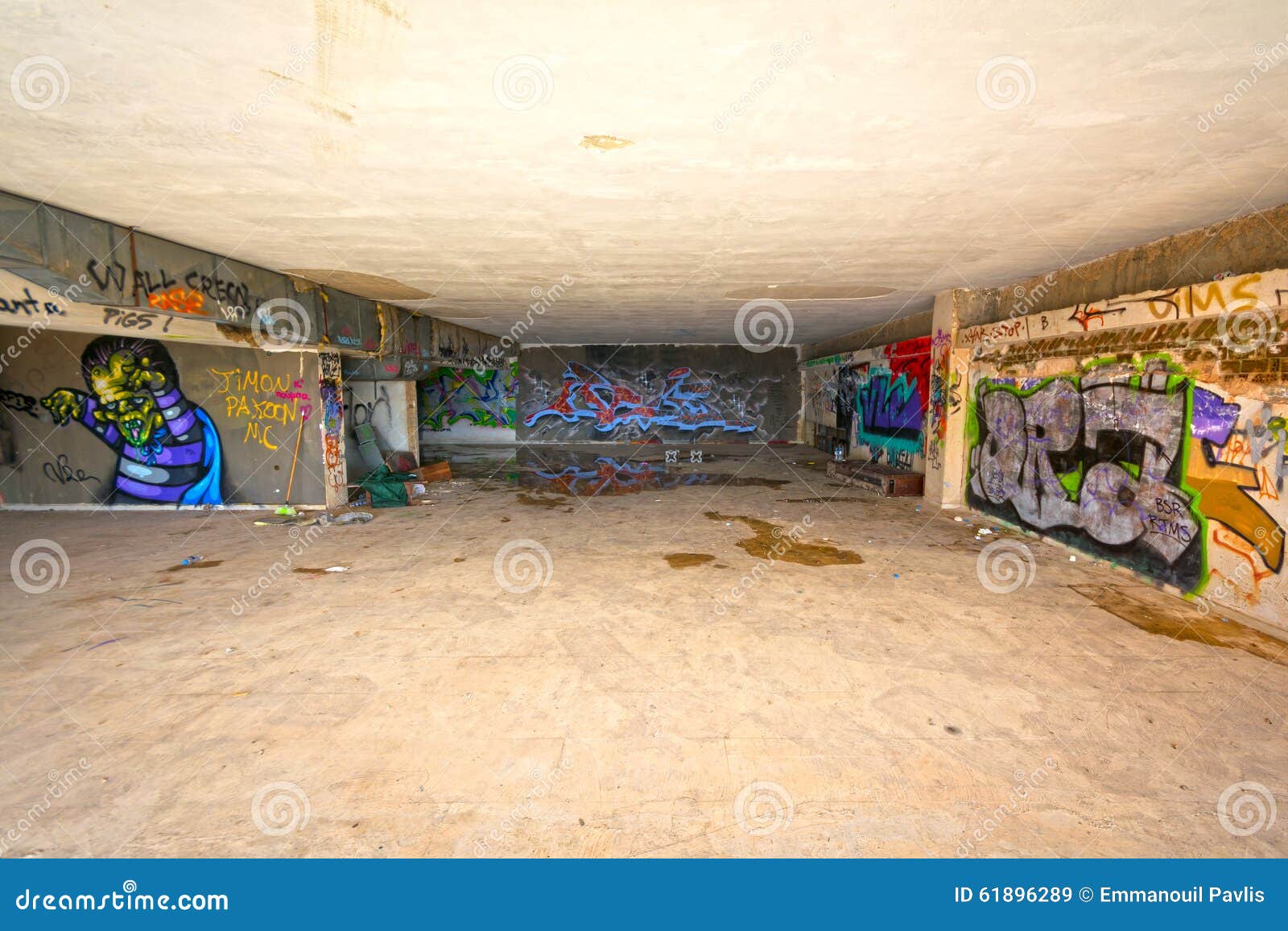Abandoned Building In Slums With Messy Electric Cables Editorial Image