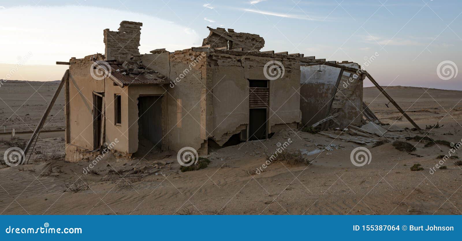 abandoned buildings are left to rot in kolmanskoppe