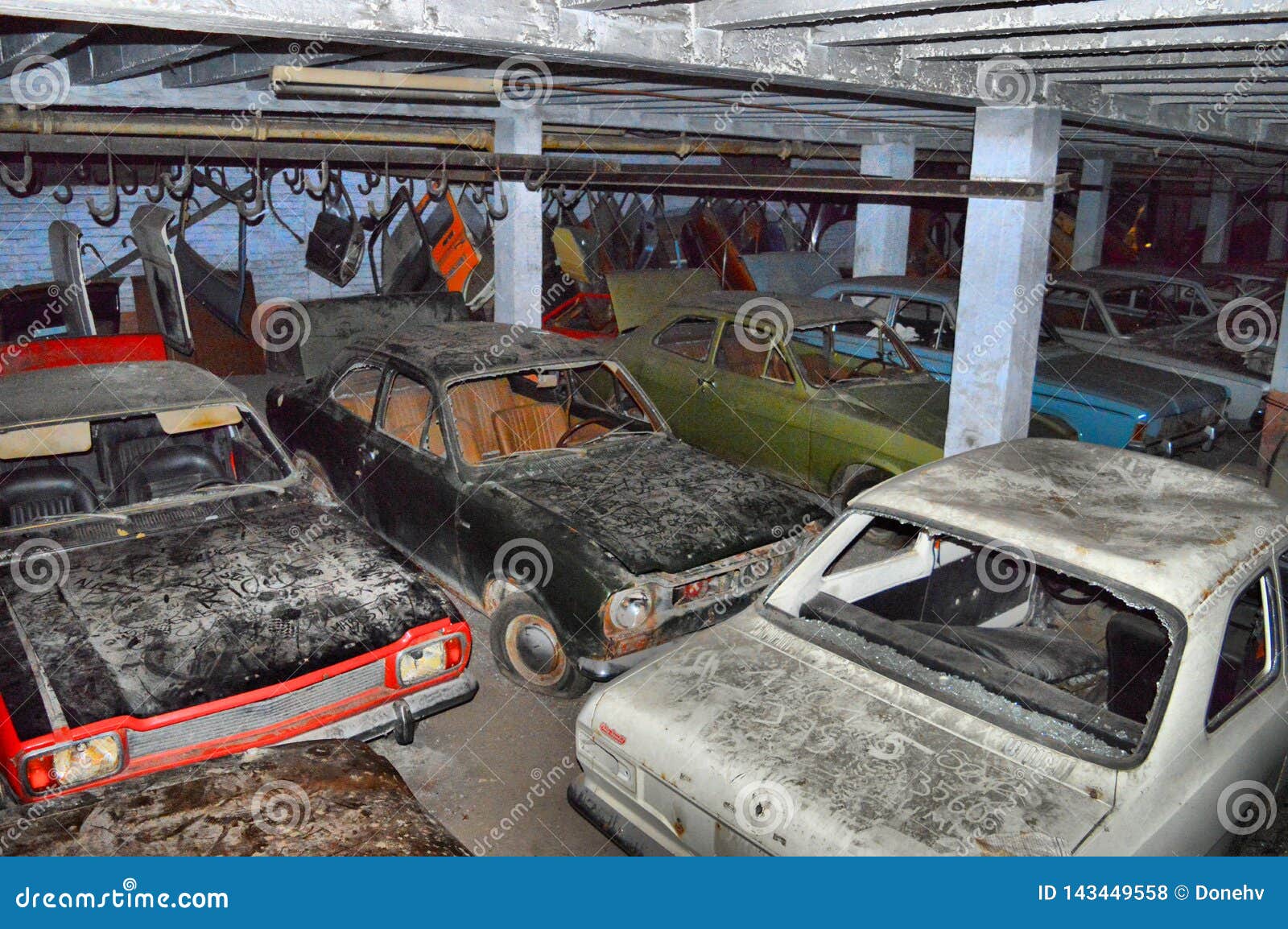 abandoned rare cars