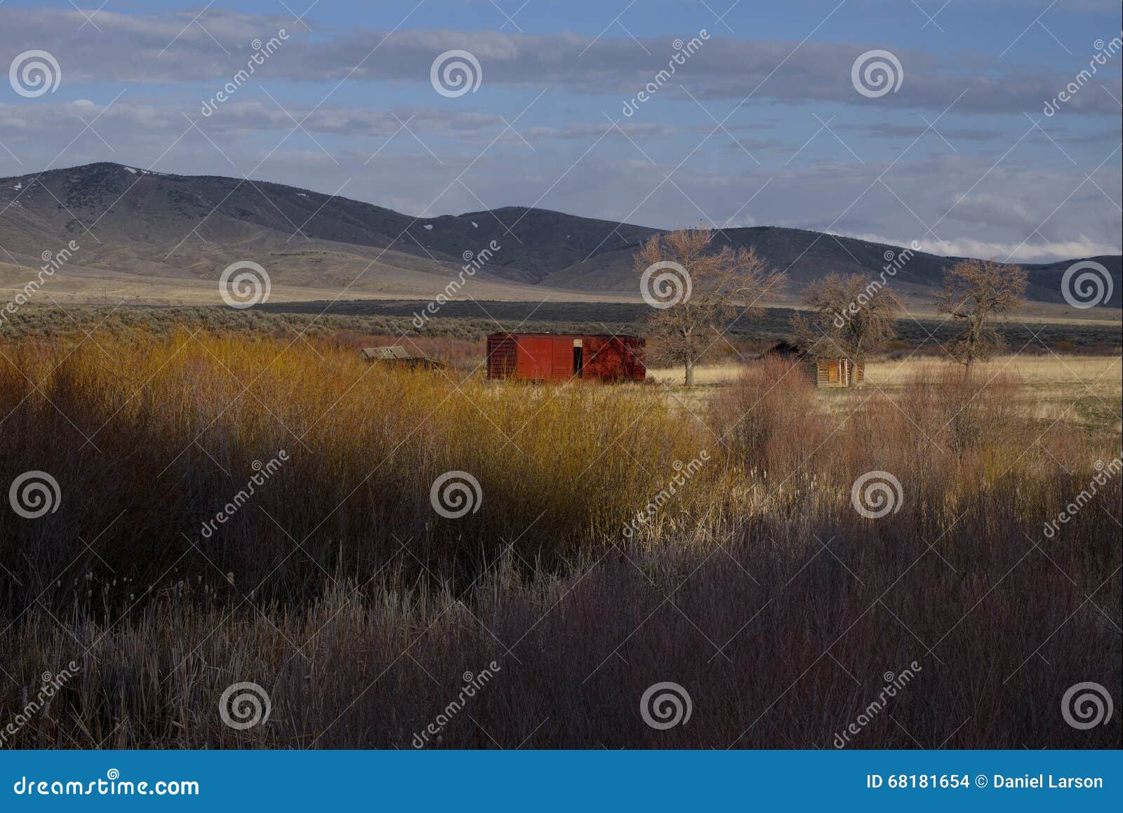 Abandoned Farm stock photo. Image of mountains, creek 68181654