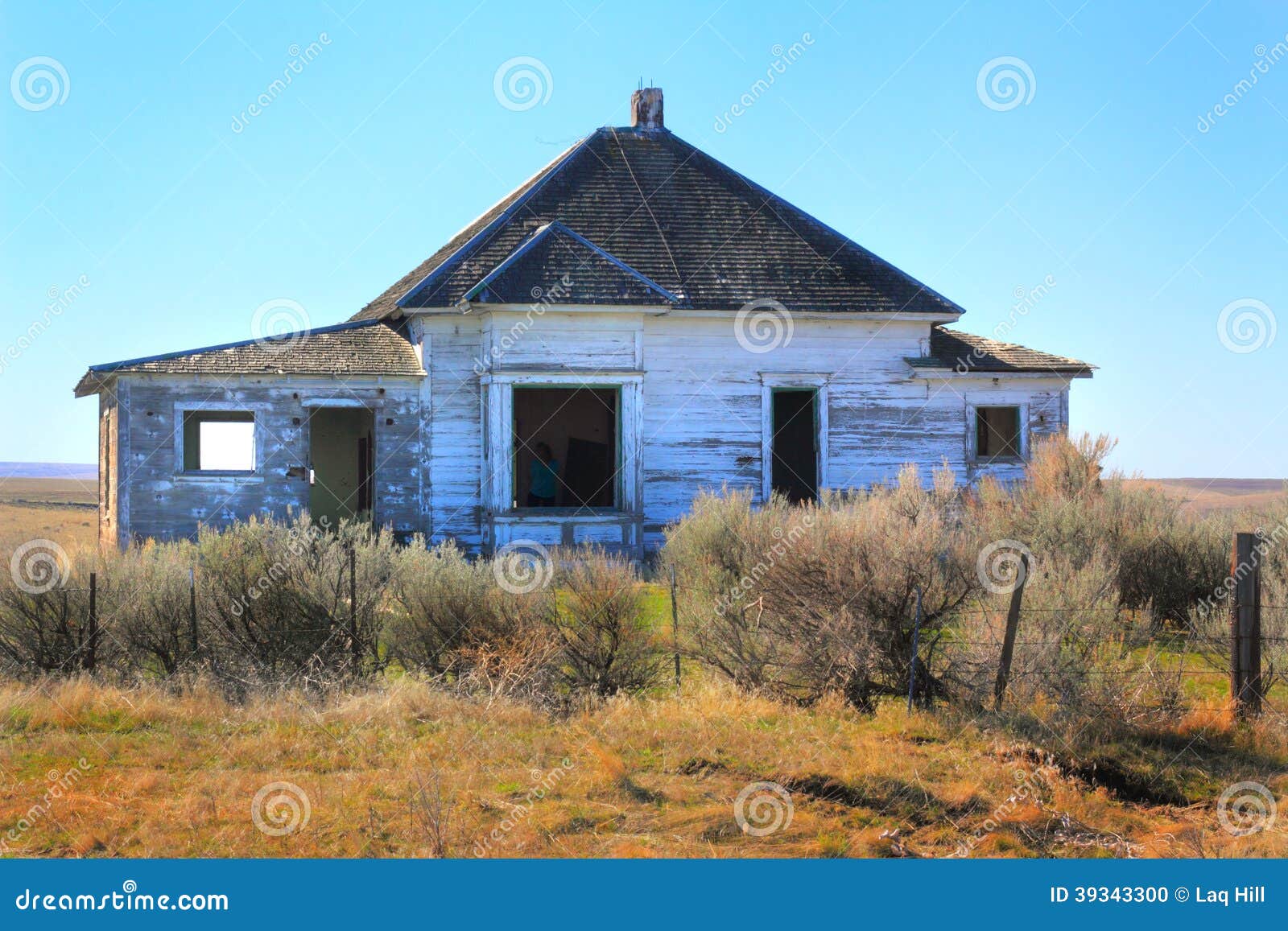 abandoned frontier dwelling