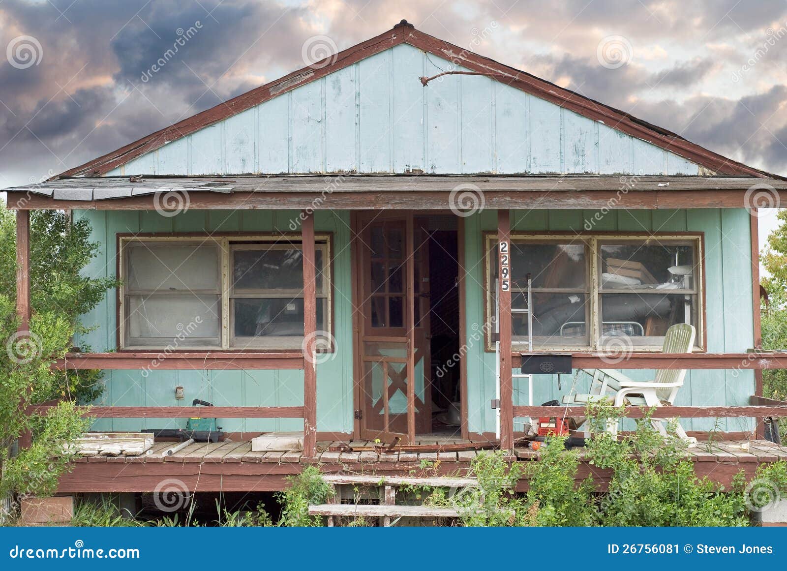 abandoned house