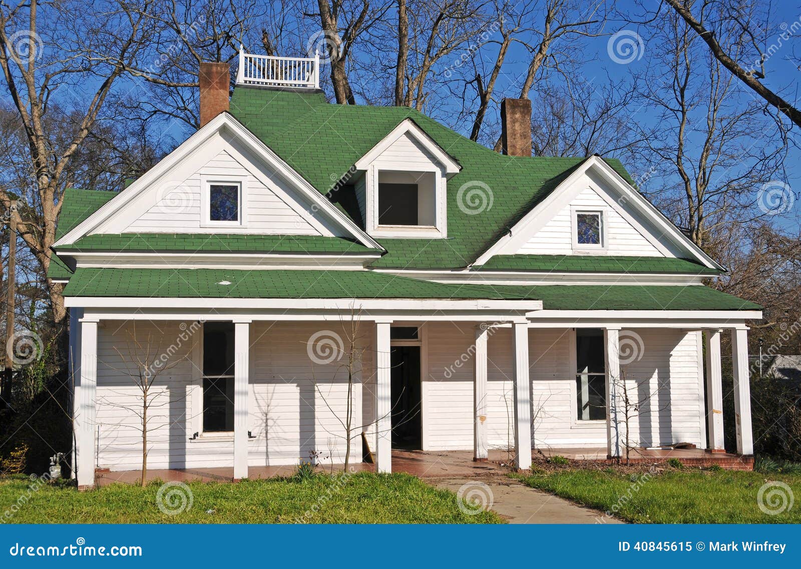 abandoned house