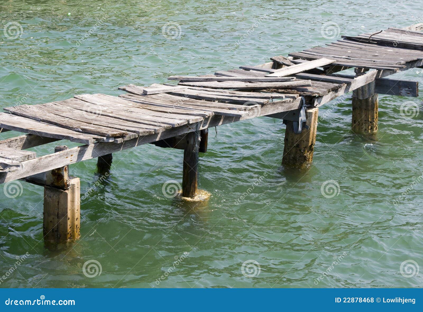 abandoned jetty