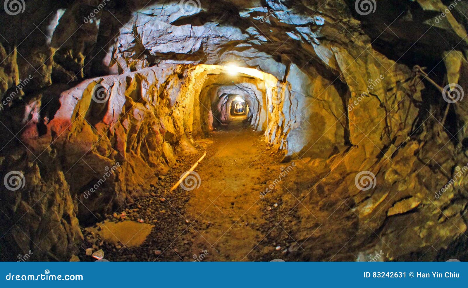abandoned old mine shaft tunnel passage