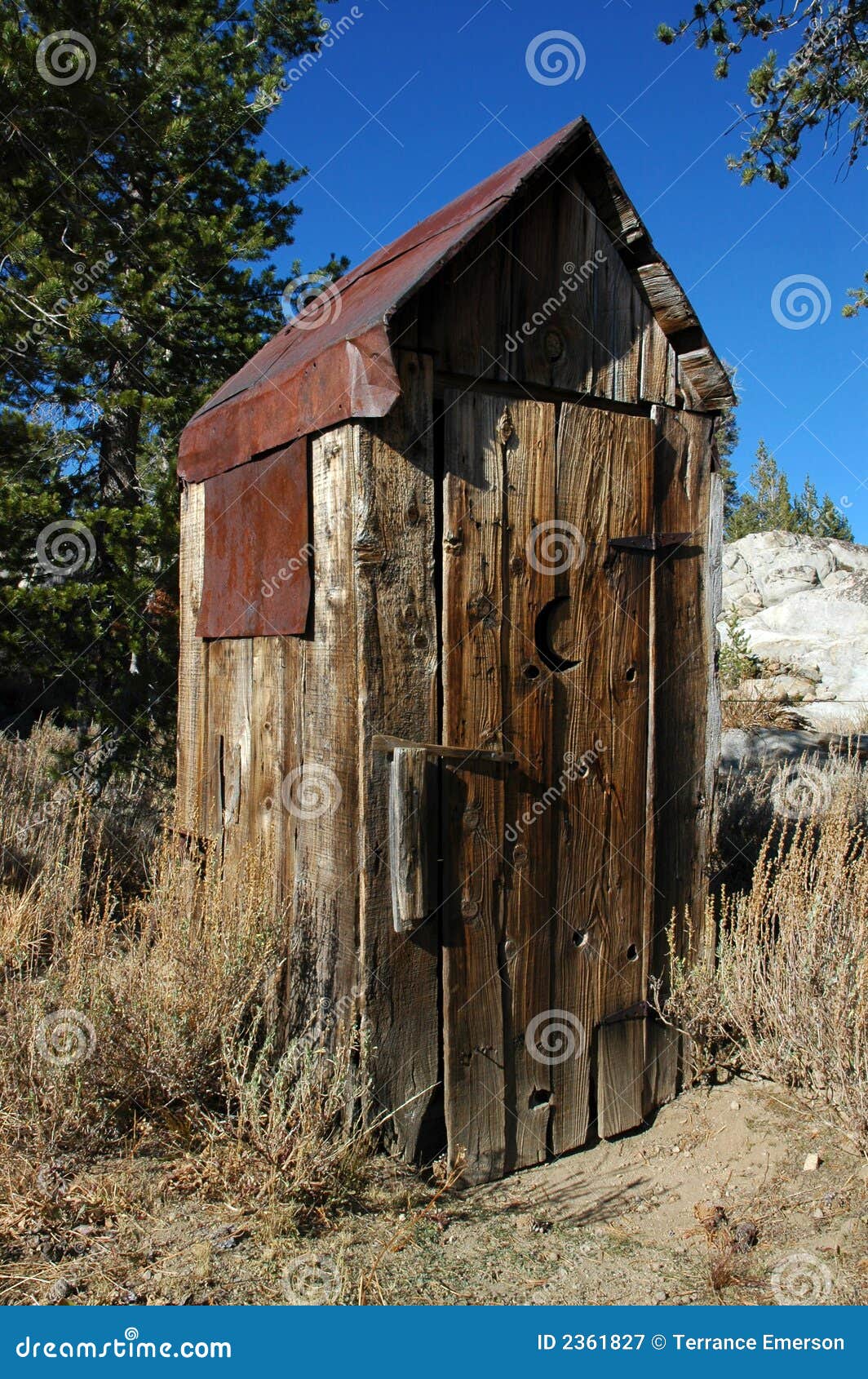 Abandoned Outhouse Royalty Free Stock Photography - Image 