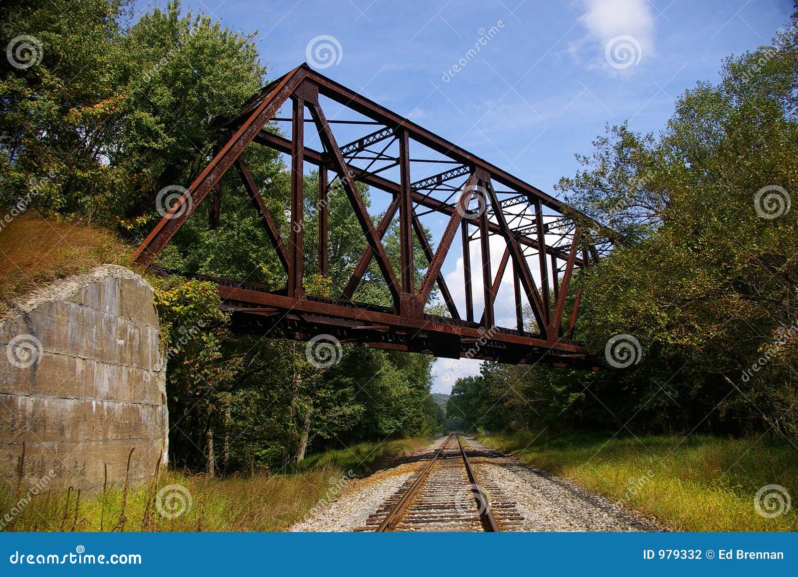 Abandoned Pennsylvania Railroad Trestle Stock Photography - Image 