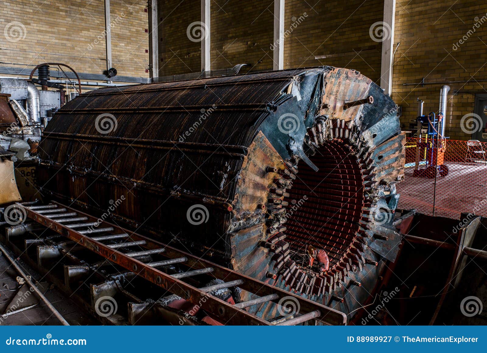 Abandoned Power Plant Ohio Stock Image Image of exploration