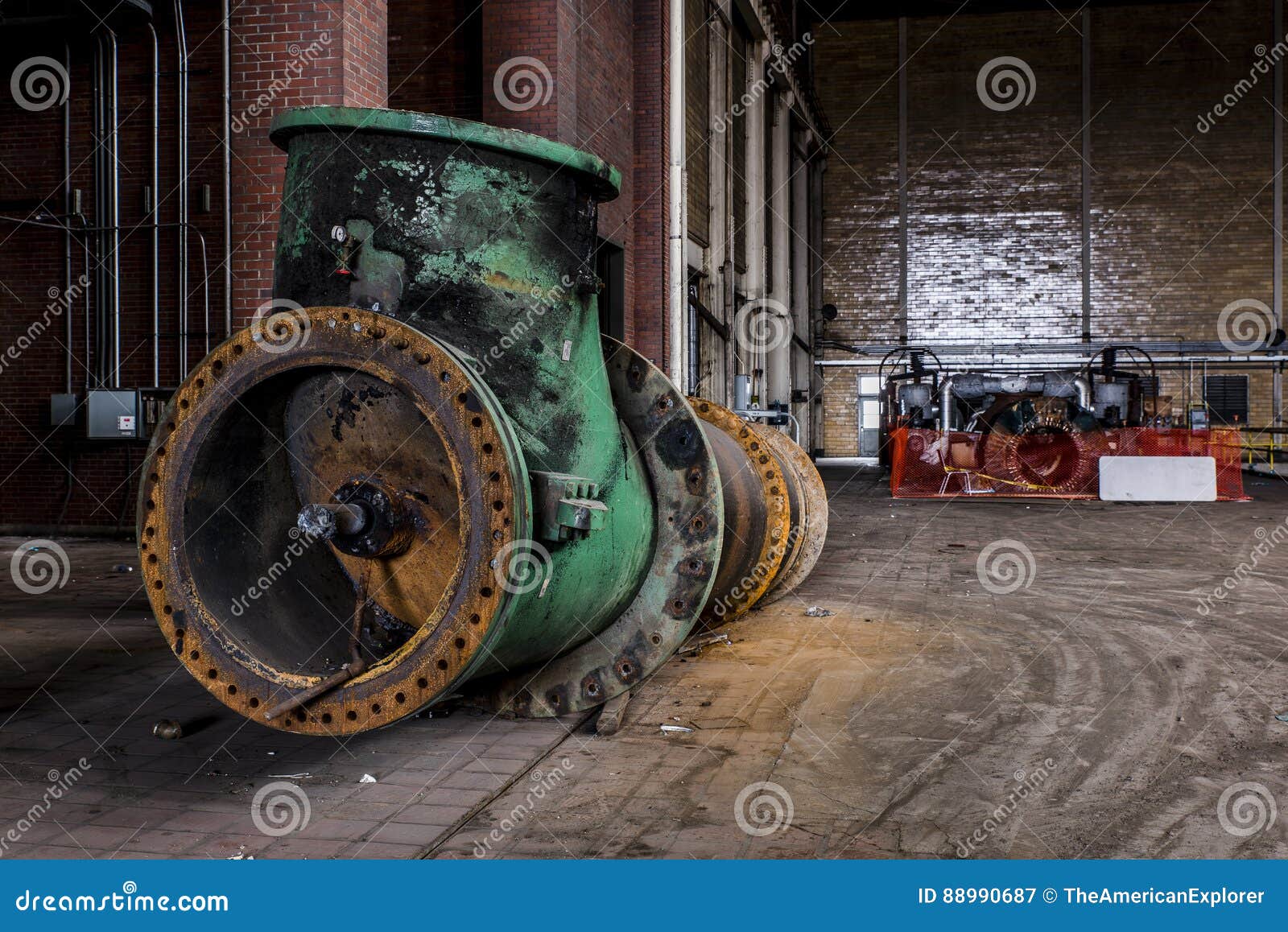 Abandoned Power Plant Ohio Stock Image Image of industry, somber