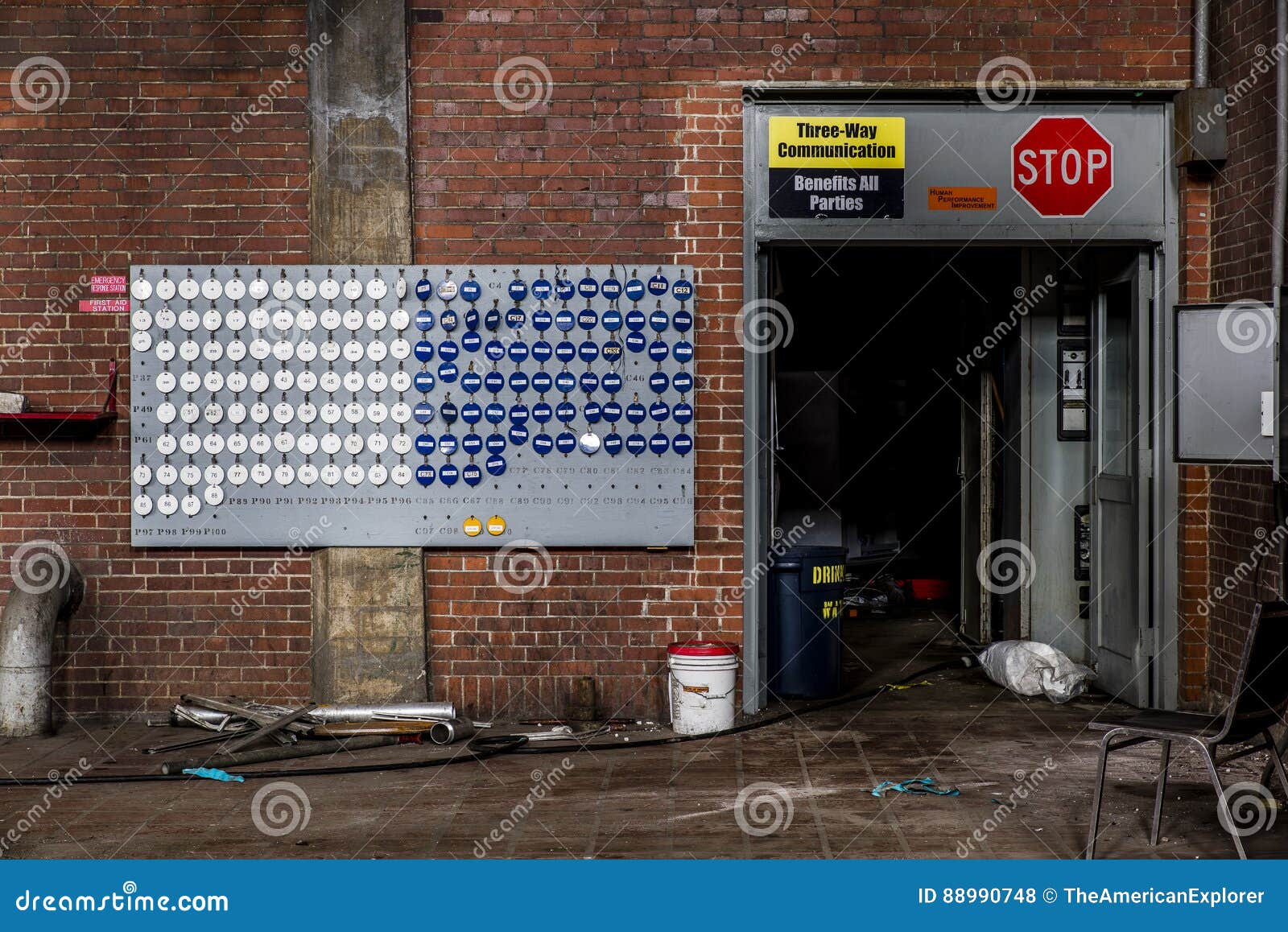 Abandoned Power Plant Ohio Stock Photo Image of american, danger