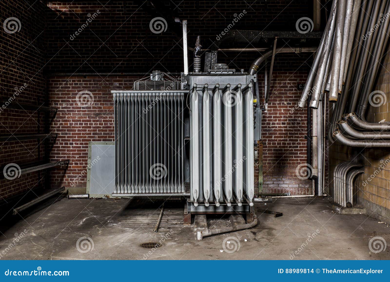 Abandoned Power Plant Transformer Ohio Stock Photo Image of indoor