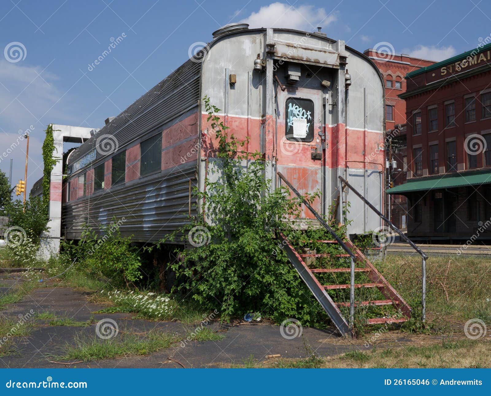 Abandoned Rail Car stock photo. Image of broken, scene 26165046