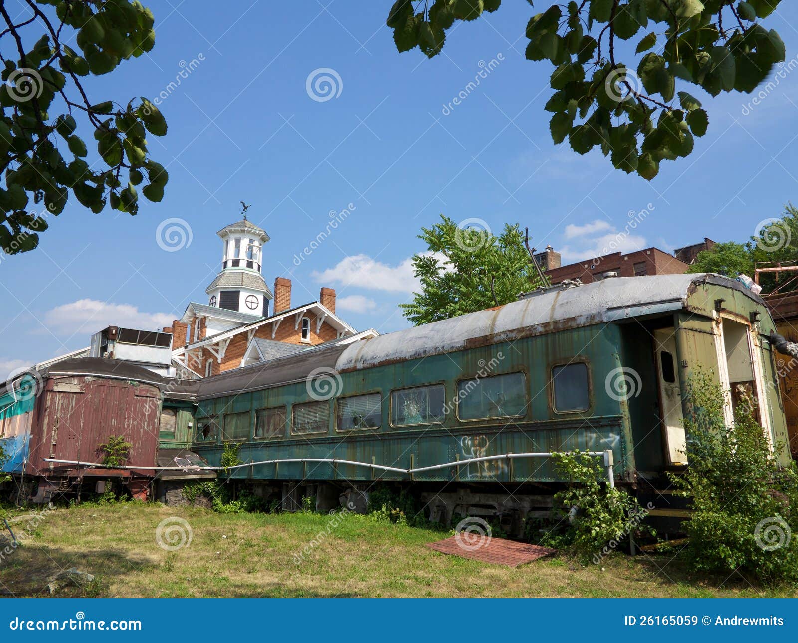 Abandoned Rail Car stock image. Image of rural, restaurant 26165059