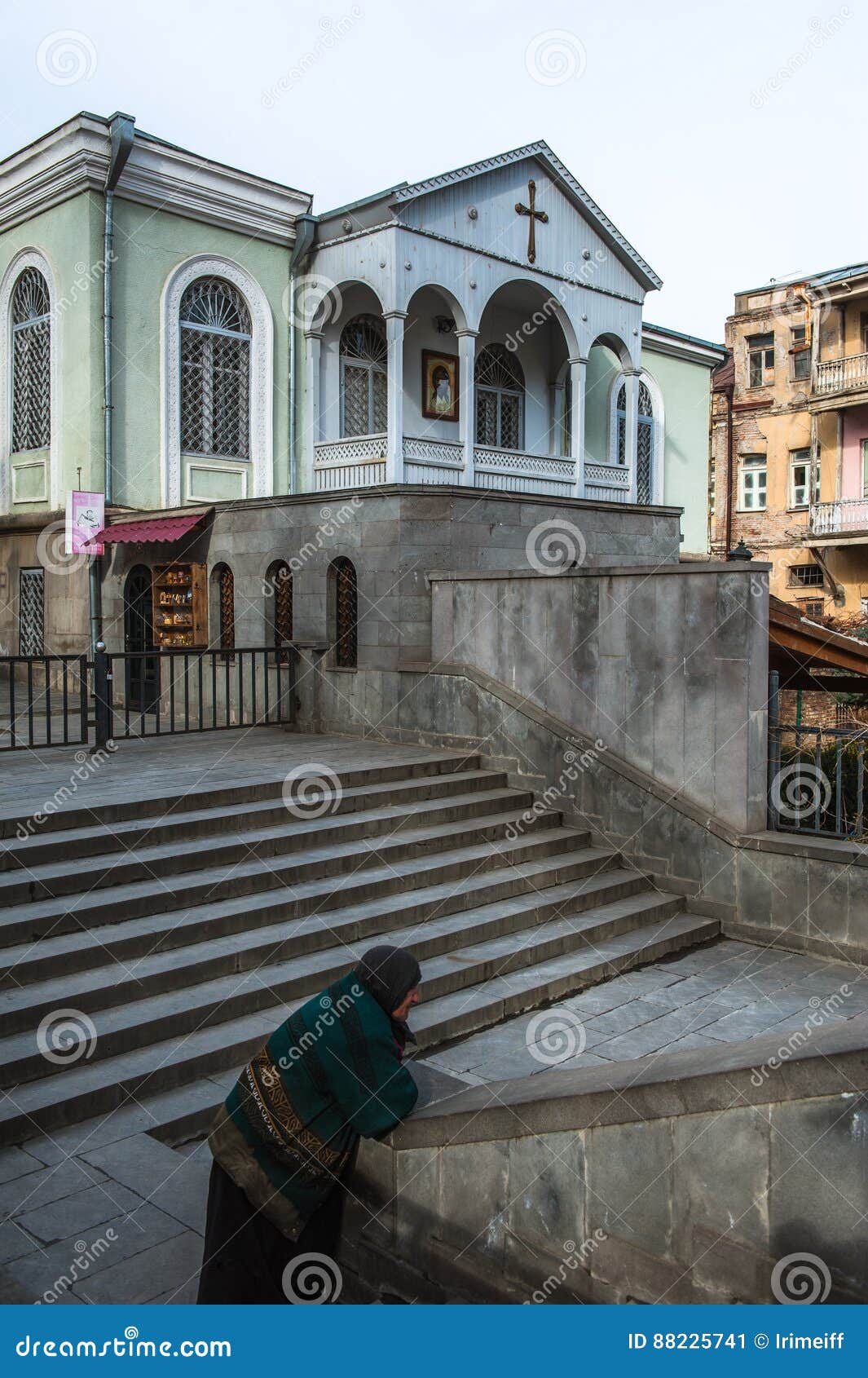 Abanotubani ist der alte Bezirk von Tiflis, Georgia