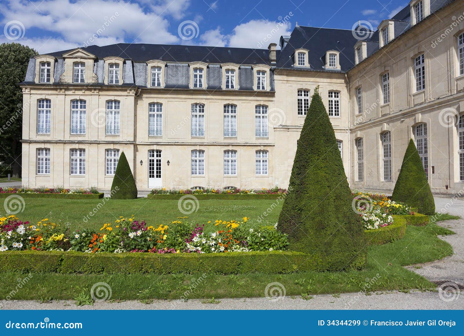 Abbaye-aux-Dames, Caen stock image. Image of calvados - 34344299