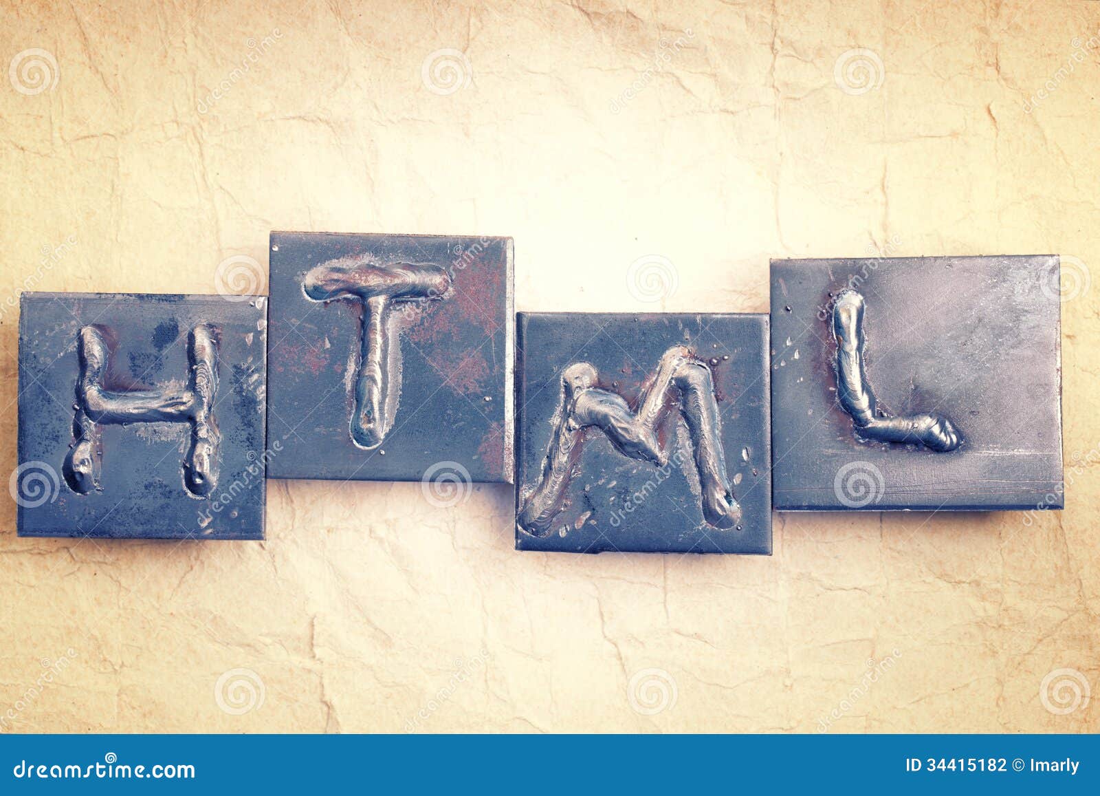 Abbreviation HTML stock photo. Image of style, information 34415182