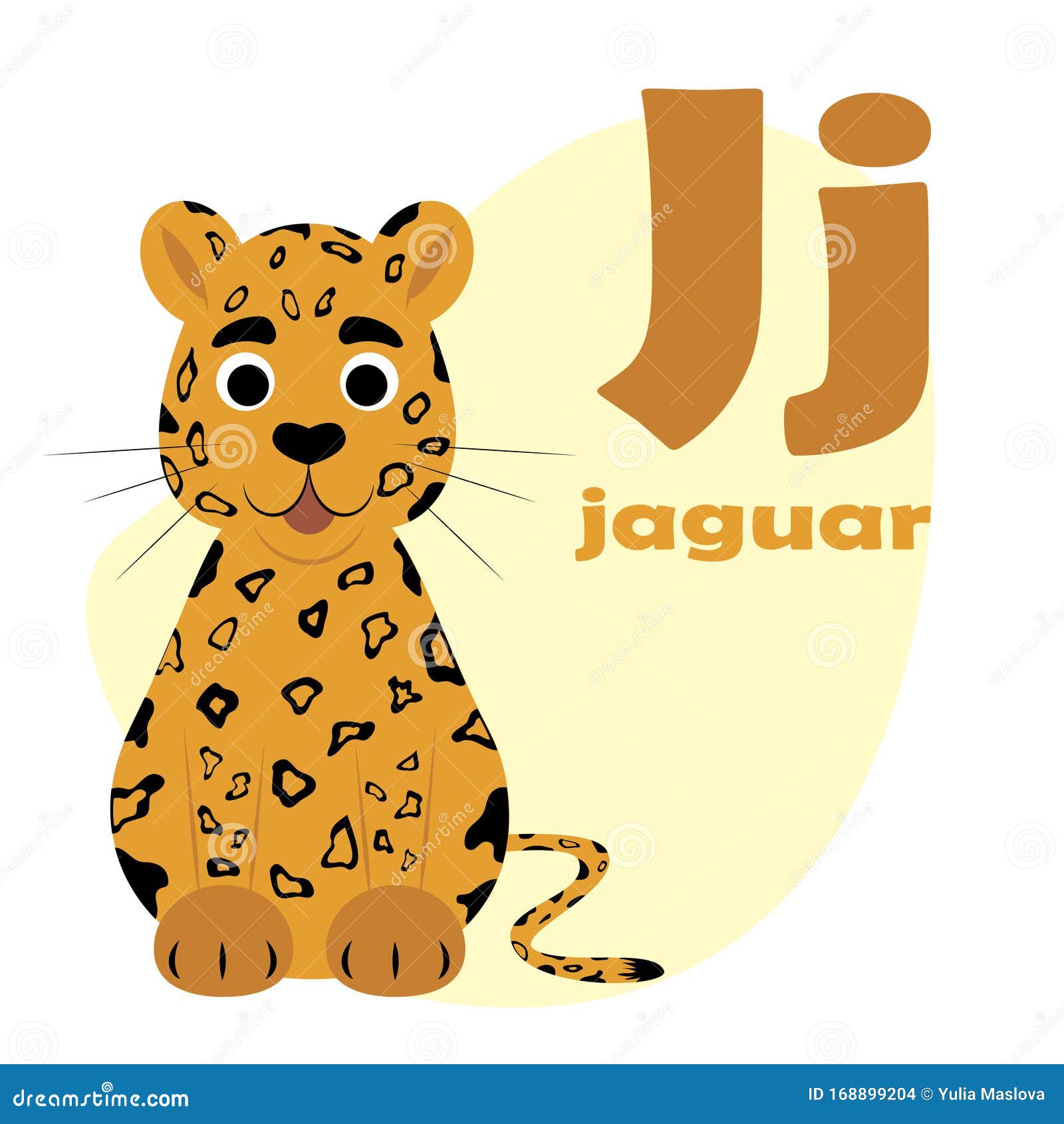 ABC Alphabet Illustration. Vector Cute Kids Animal Alphabet Stock ...