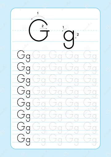 ABC Alphabet Letters Tracing Worksheet with Alphabet Letters. Basic ...