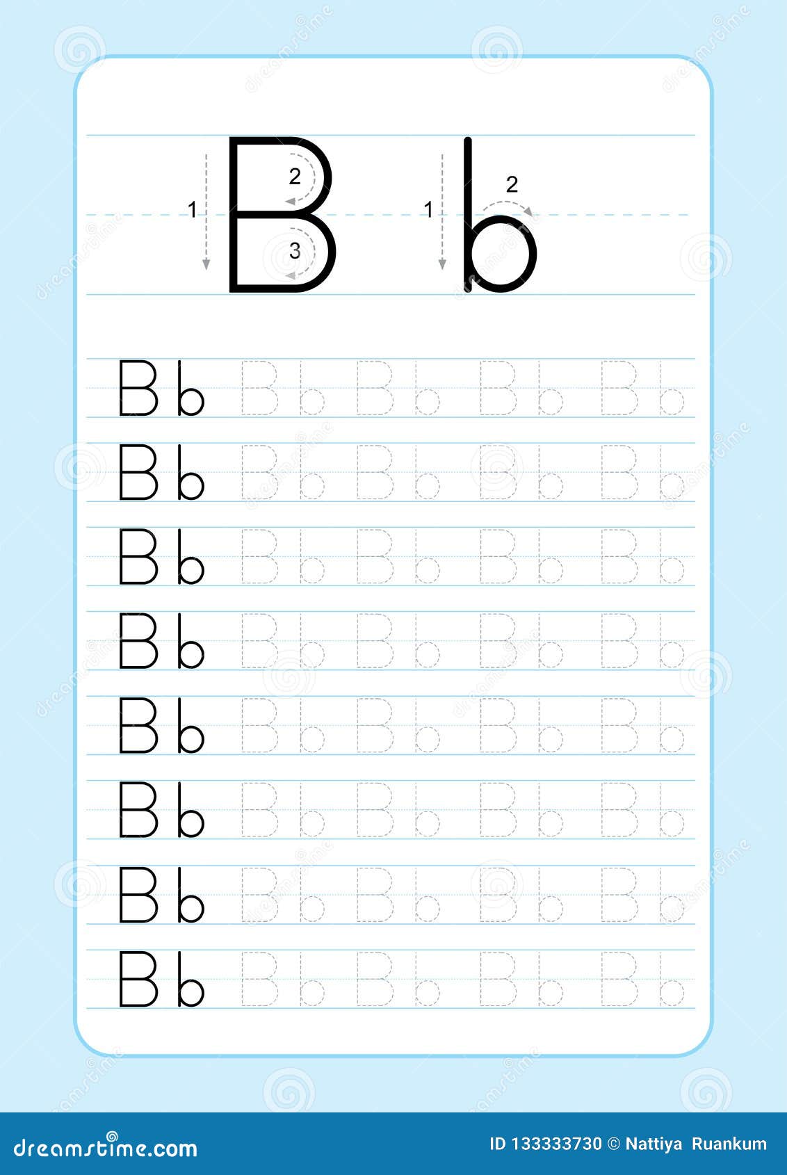 abc alphabet letters tracing worksheet with alphabet letters basic writing practice for kindergarten kids a4 paper ready to print stock vector illustration of education outline 133333730