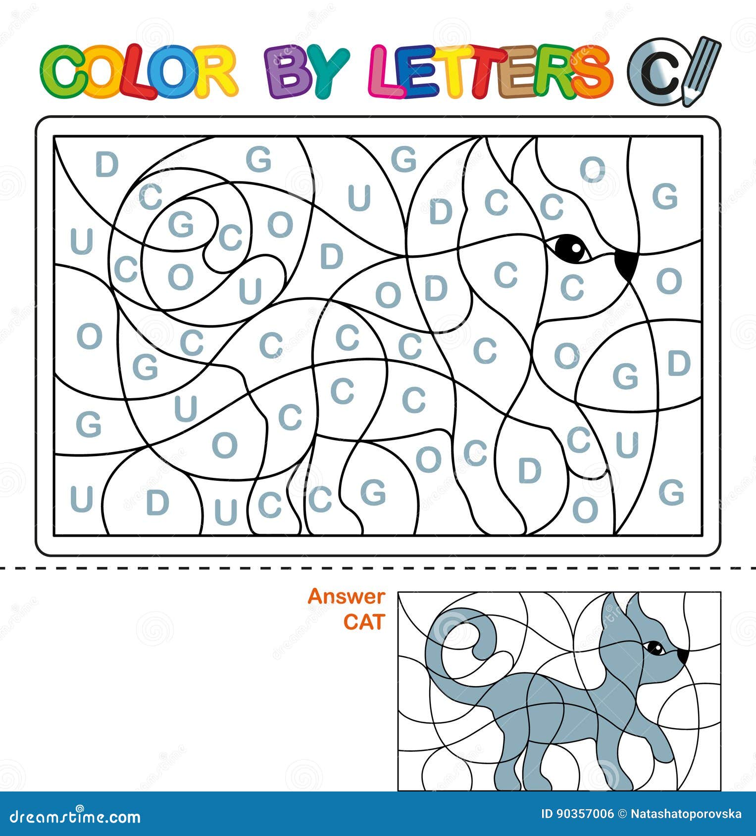 Coloring Letters Of The Alphabet
