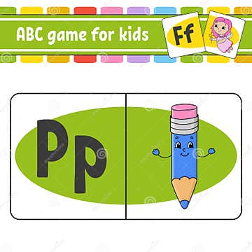 ABC Flash Cards. Alphabet for Kids. Learning Letters. Education ...