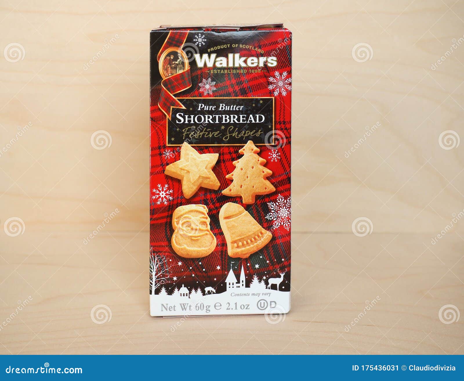 ABERDEEN MAR 2020 Walkers Biscuits Packet Editorial Photo Image of