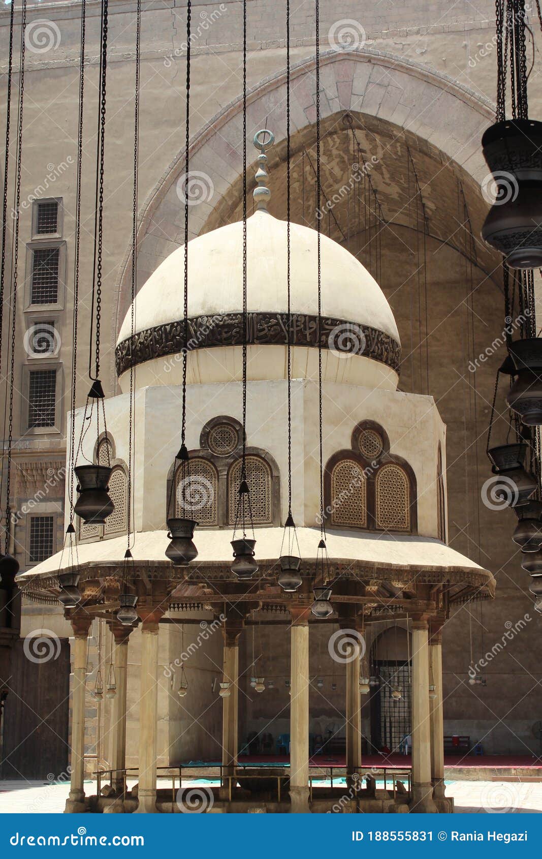  Ablution  Area  In The Mosque  Of Sultan Hassan Under A 