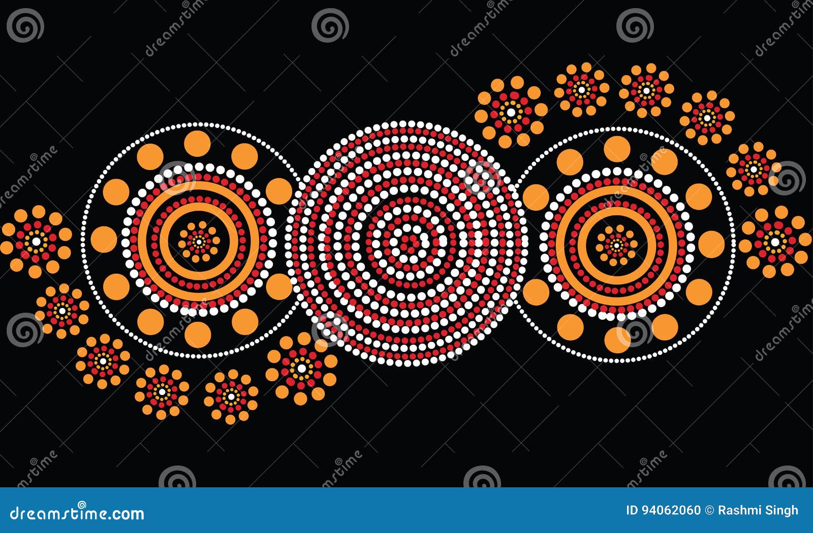 aboriginal art  background.