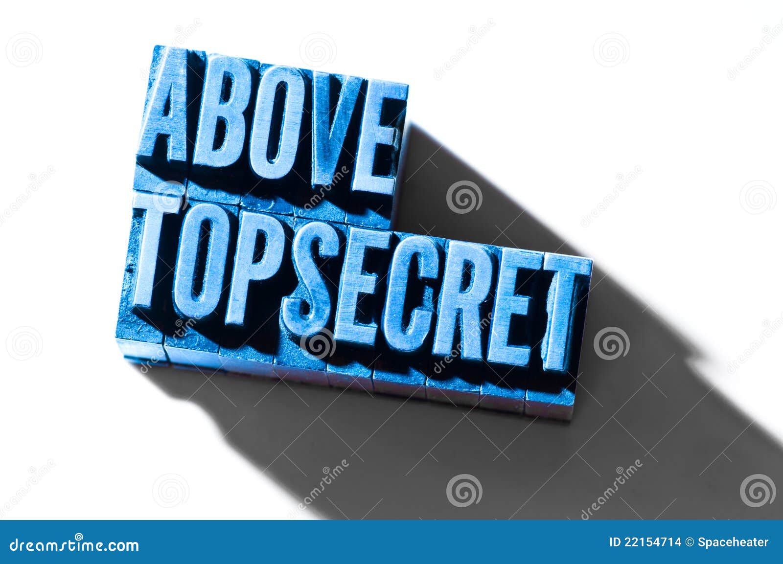 Above Top Secret stock photo. Image of government, design 22154714