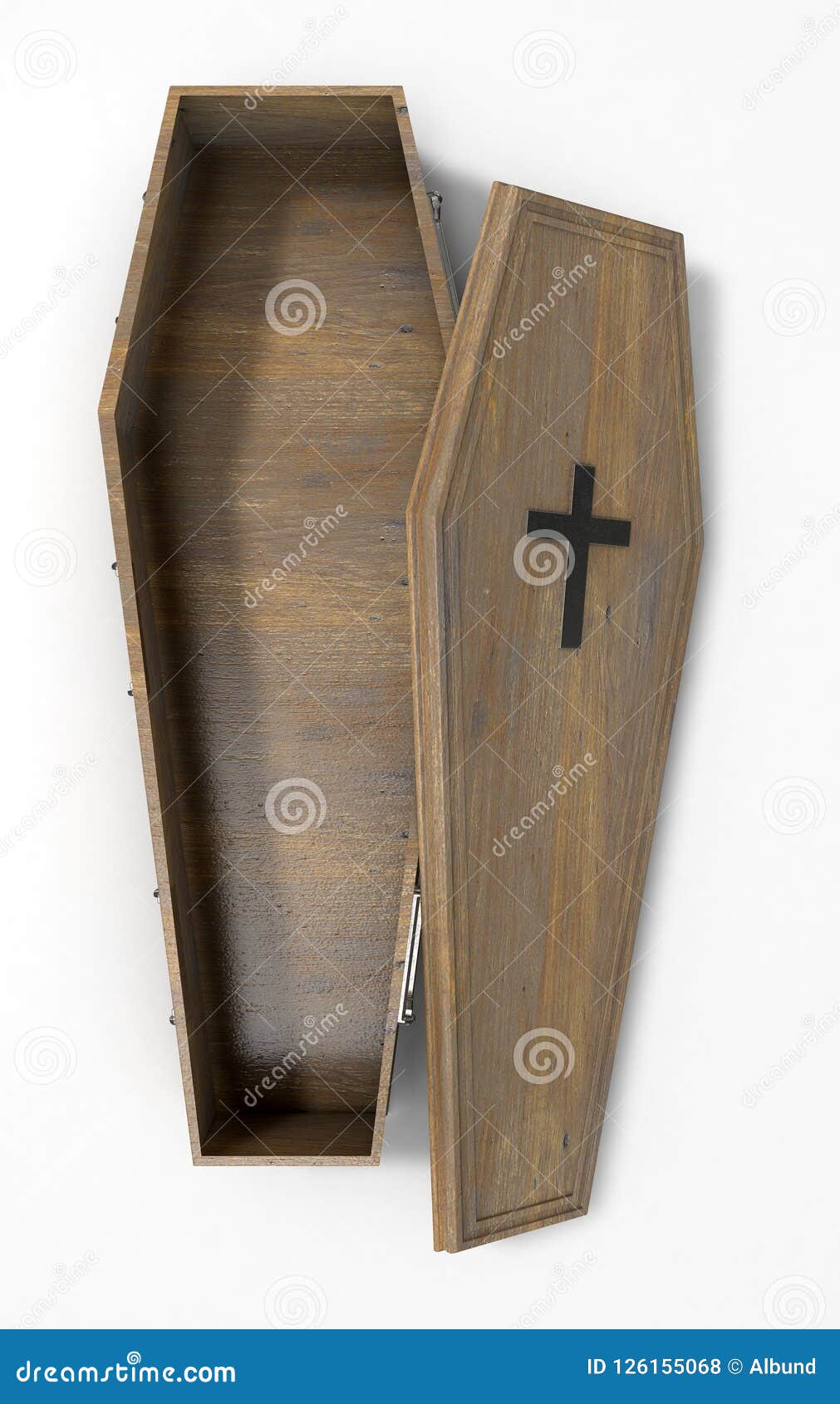 Caixão Aberto e Crucifixo ilustração stock. Ilustração de enterro -  126155068, image size:1011x1690