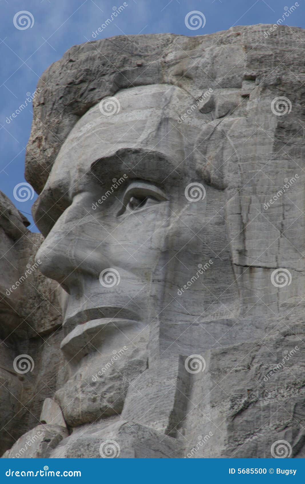 abraham lincoln on mount rushmore