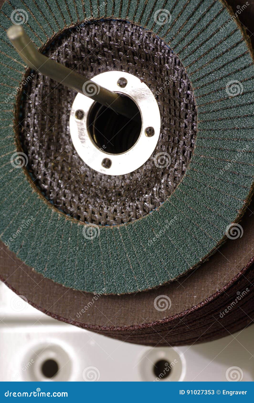 Abrasive Discs Sandpaper Detail Stock Image Image of metal, discs