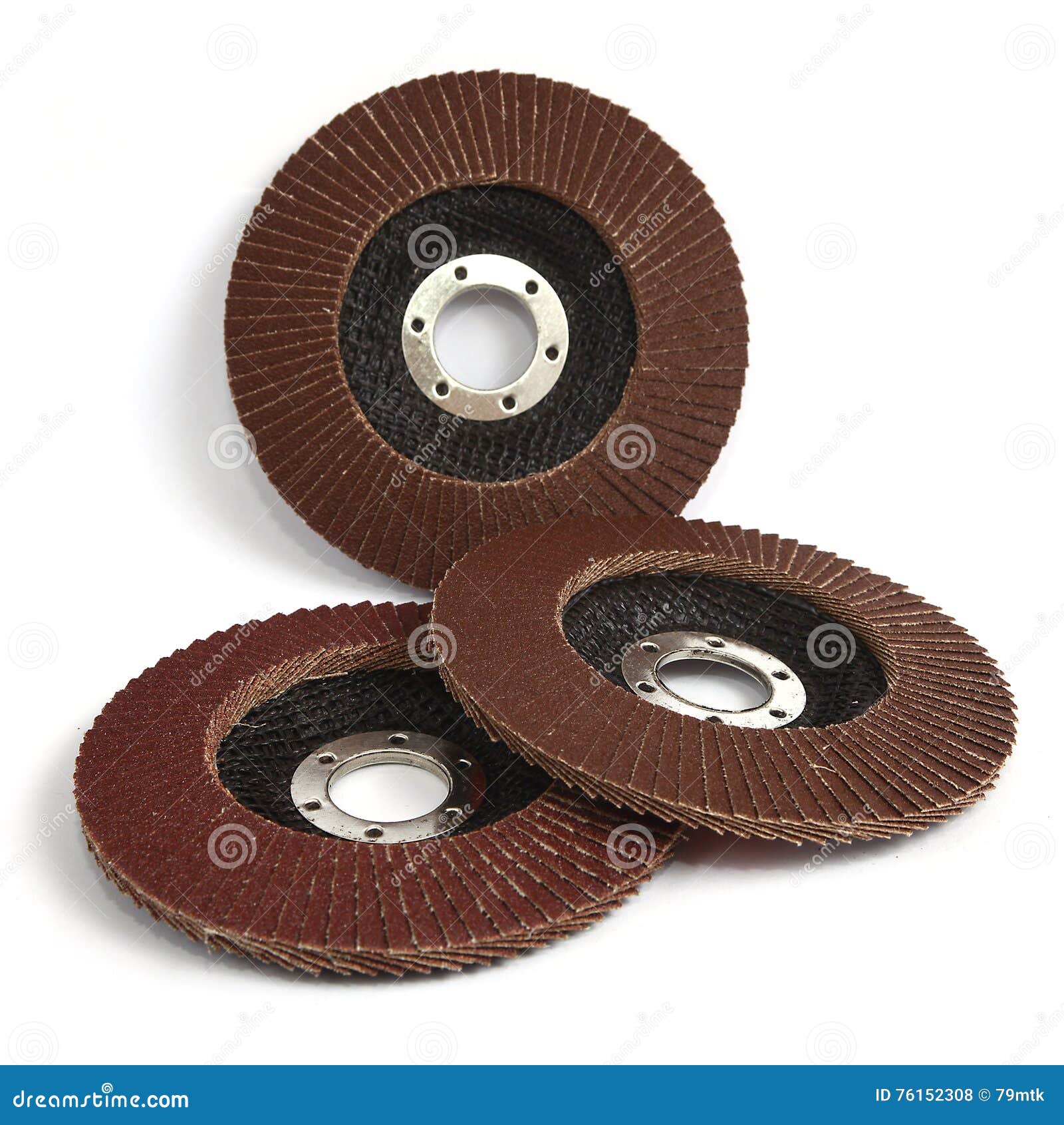 Abrasive emery disks stock photo. Image of emery, sanding 76152308