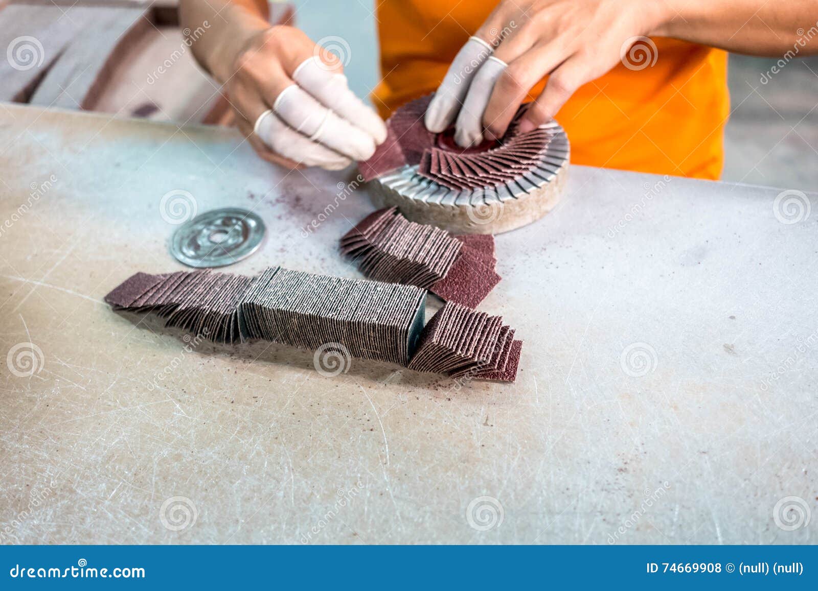 Abrasives wheel stock photo. Image of abrasive, circular 74669908