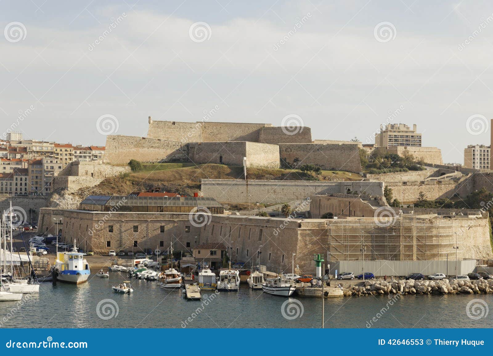 Abrigo de Marselha - fortaleza do Saint Nicolas