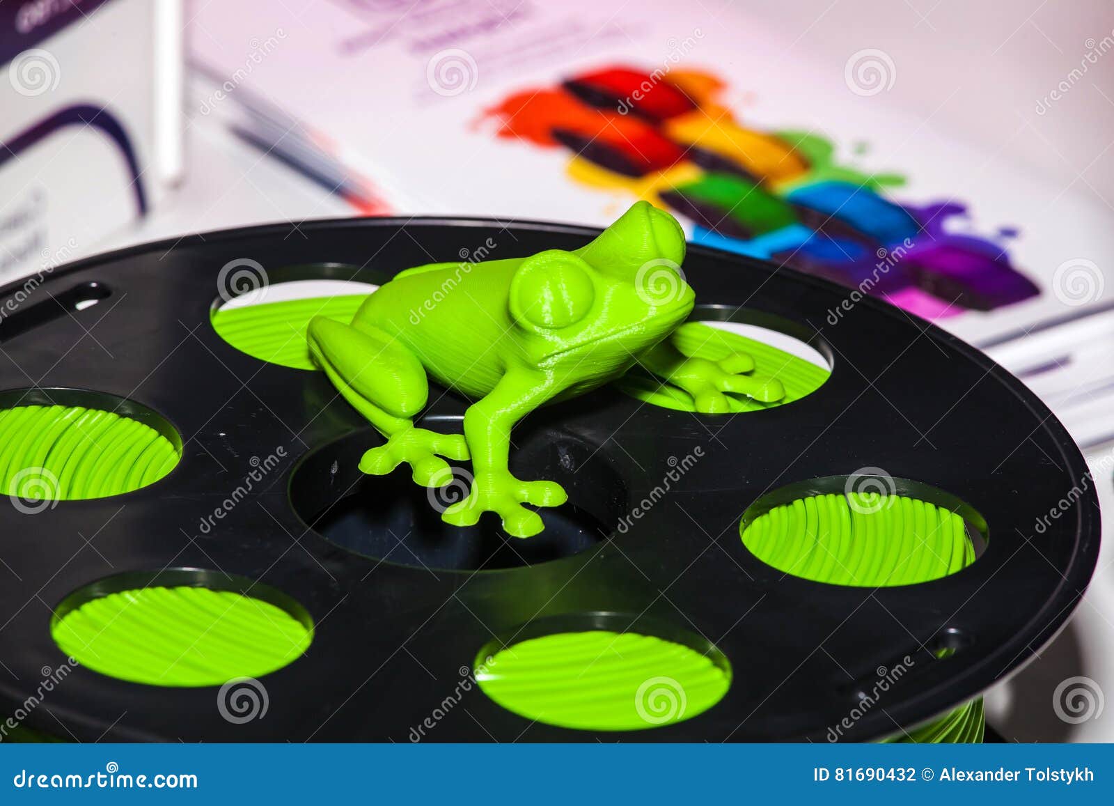 ABS Wire Plastic For 3d Printer Stock Photo - Image of ...